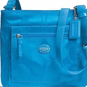 Coach Getaway Signature Nylon Bag